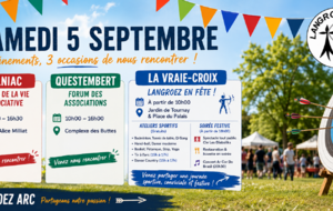Langroez Arc vous donne rendez-vous ce samedi !